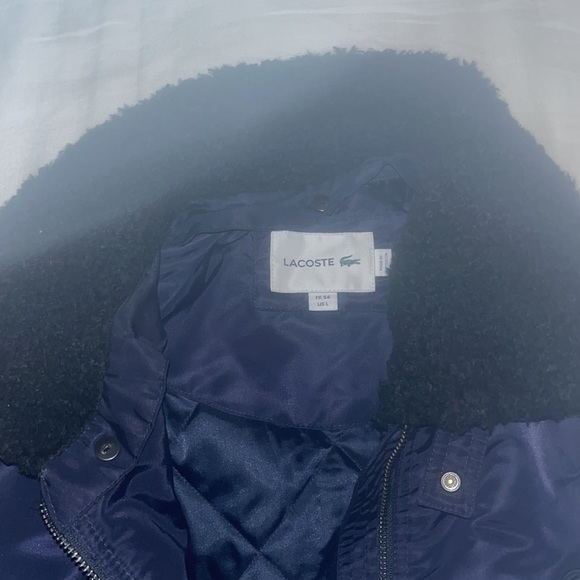 COPY - Lacoste size is large color is navy blue - Picture 3 of 10